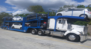 Car Carrier enroute to Gold Coast, QLD